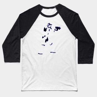 Strom blue and black Baseball T-Shirt